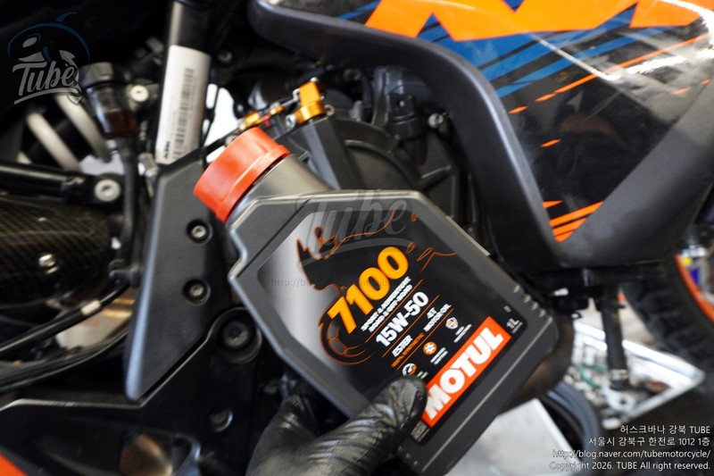 [KTM] 890 어드벤처 + 클러치 디스크 교환 + 스포크 휠 정비 + 오일 교환 관련 사진 15