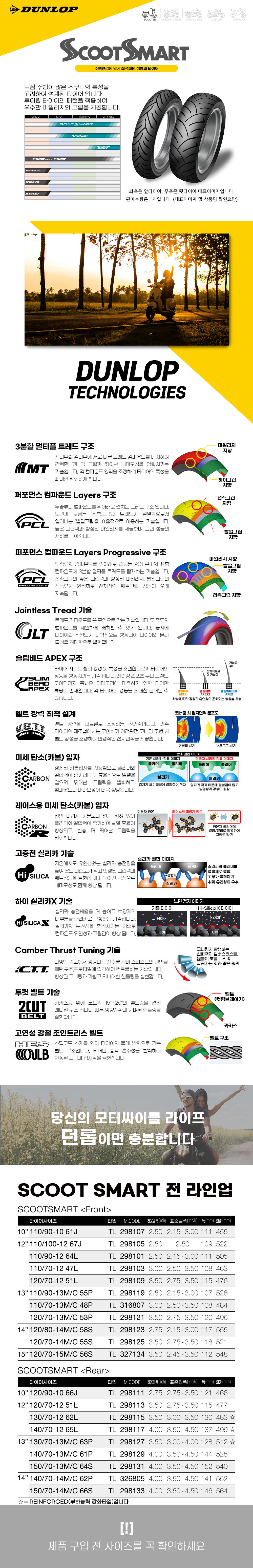 dunlop tire scootsmart