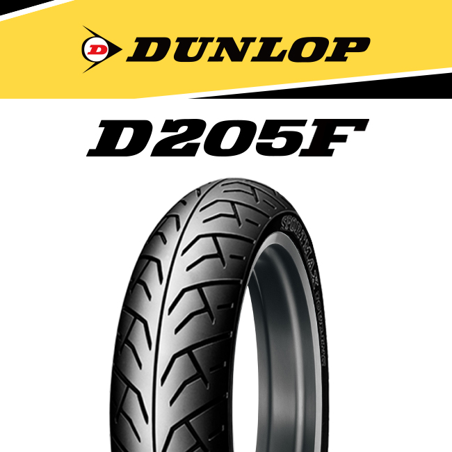 던롭 타이어 (앞) 110/80R18 D205F