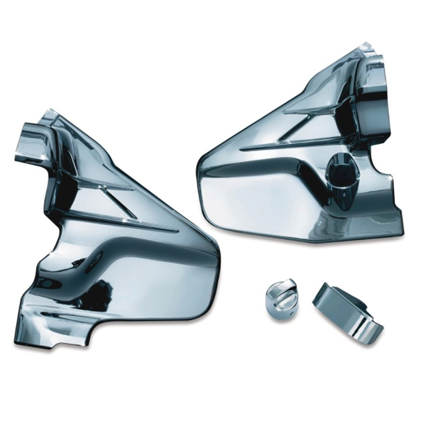 쿠리야킨 혼다 GL1800 & F6B 루버드 크롬 트랜스미션 카바 7366