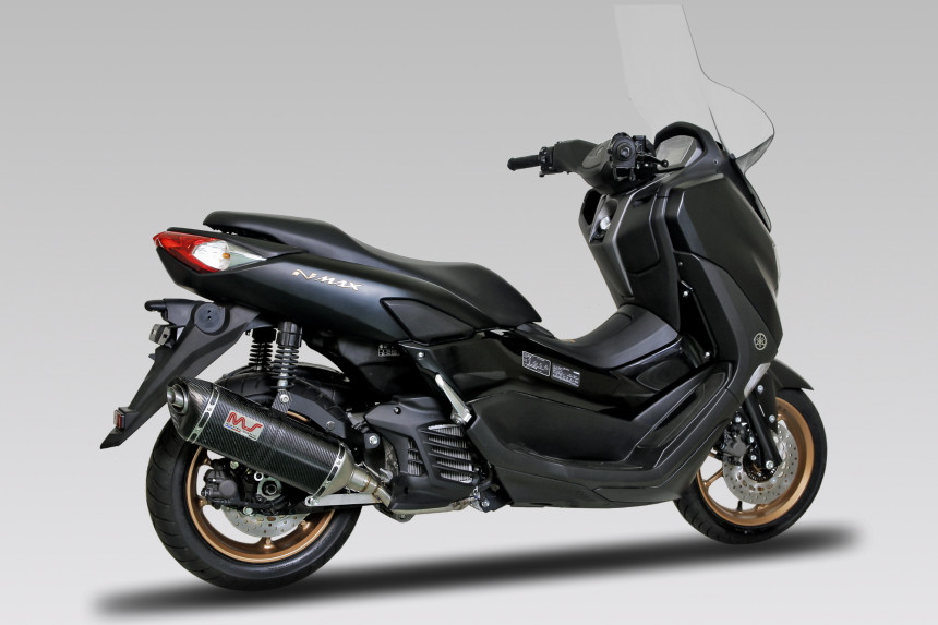 마블 야마하 NMAX125 21-22 머플러 카본