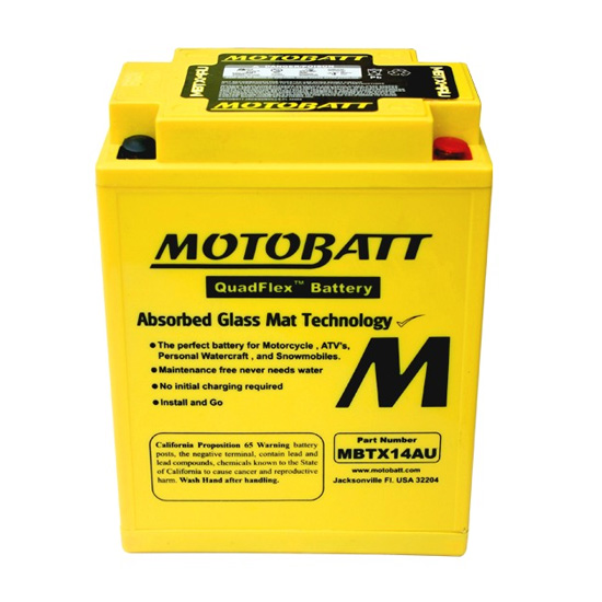모토뱃 배터리 MBTX14AU (17A)