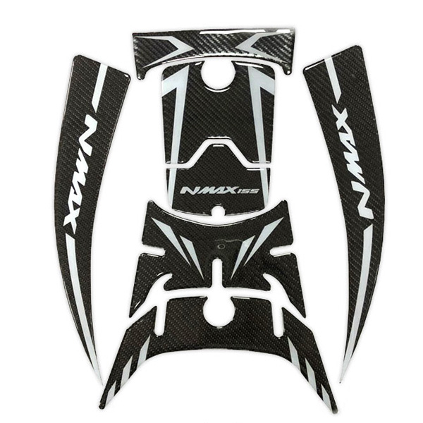 MSR NMAX125 21이상 센터스티커2 화이트