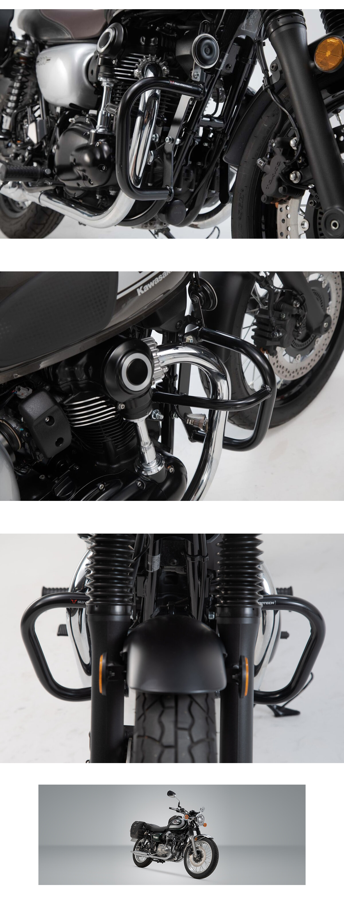 SW-MOTECH 가와사키 W800 & W800 Cafe/Street 18-22 엔진가드 SBL.08.933.10000/B