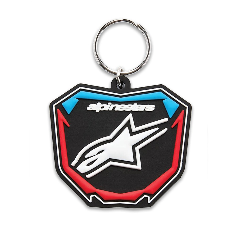 알파인스타즈 키홀더 PLATE BLACK/BLUE/RED