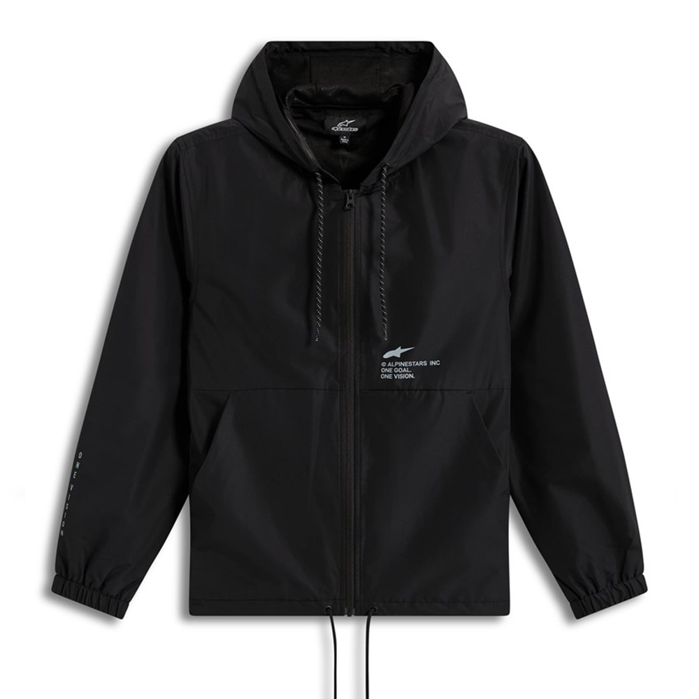 알파인스타즈 바람막이 자켓 SPEEDER RESOLVE BLACK
