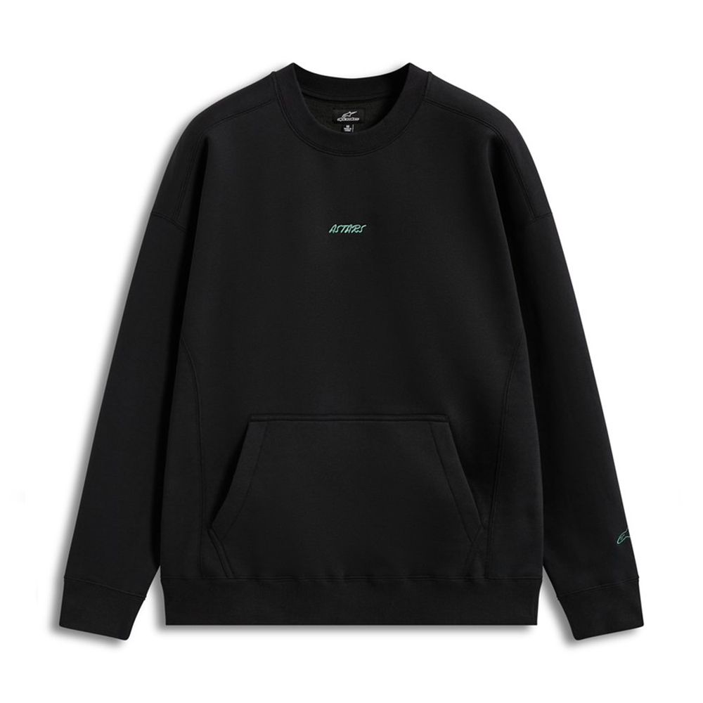 알파인스타즈 티 GUISE OVERSIZED CREW BLACK