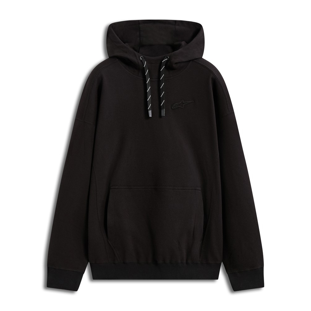 알파인스타즈 후디 CAMINO TEXTURED OVERSIZED OFF BLACK