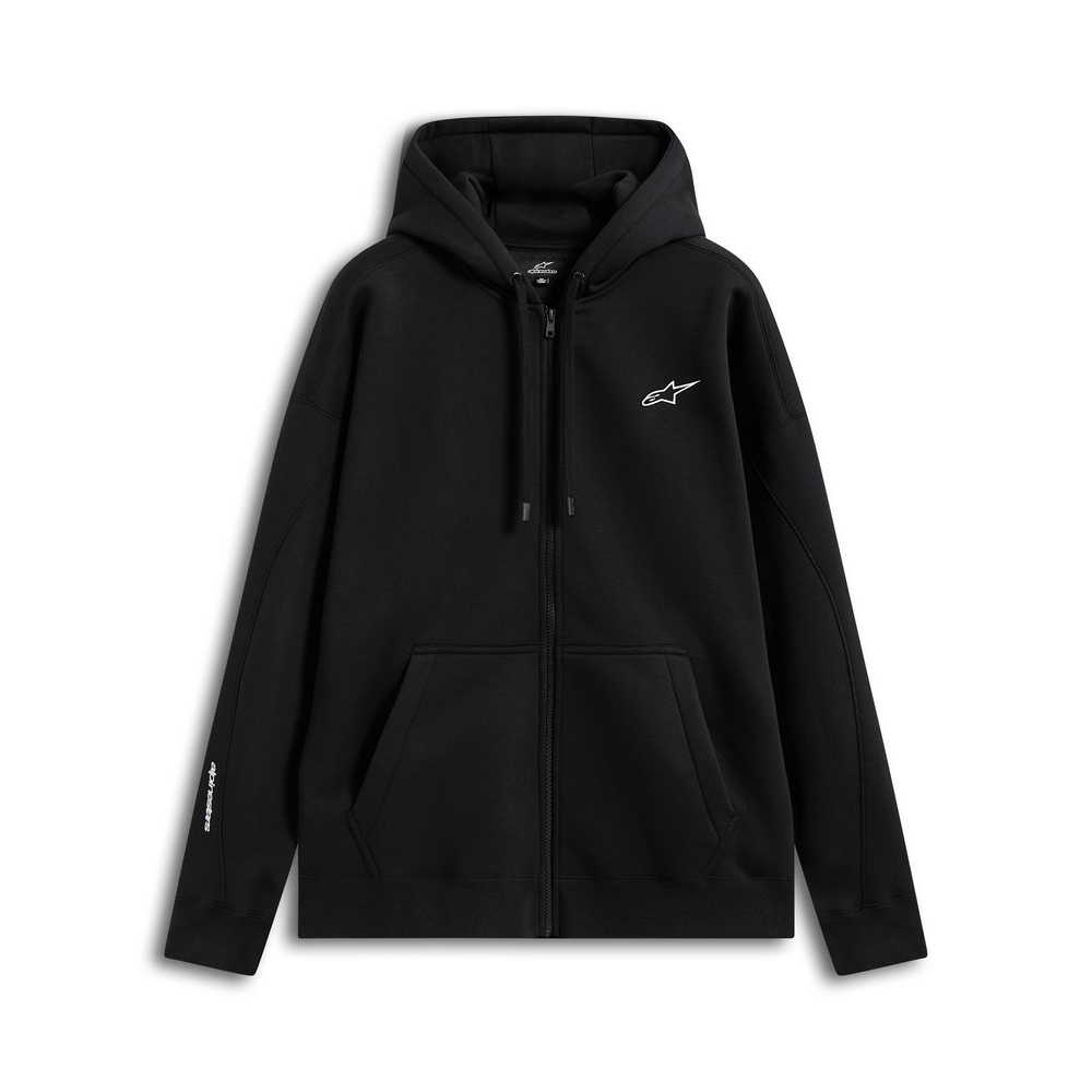 알파인스타즈 후디 PIONEER OVERSIZED BLACK