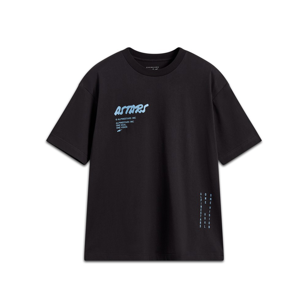 알파인스타즈 티 CHALK OVERSIZED SS CSF BLACK