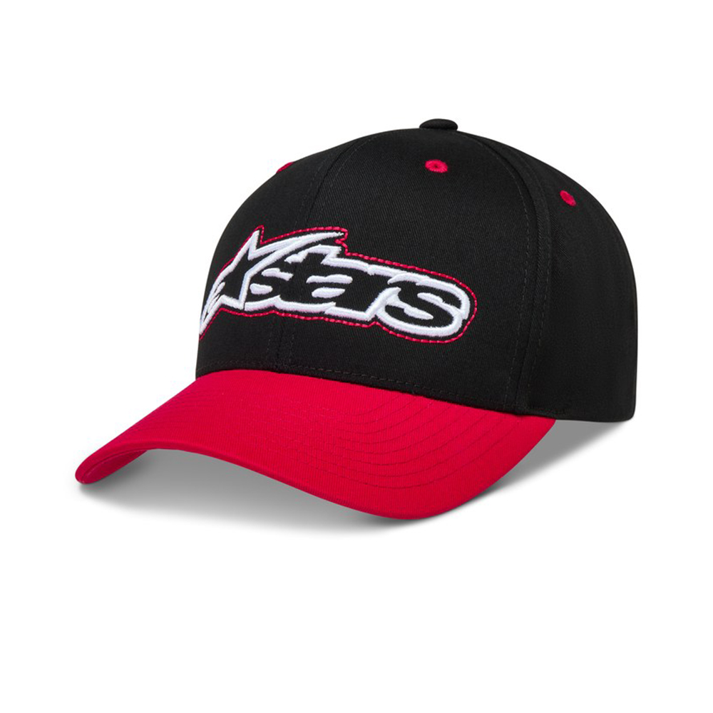 알파인스타즈 모자 RETRO SNAPBACK BLACK/RED
