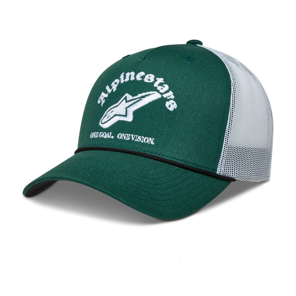 알파인스타즈 모자 BARON TRUCKER GREEN/WHITE