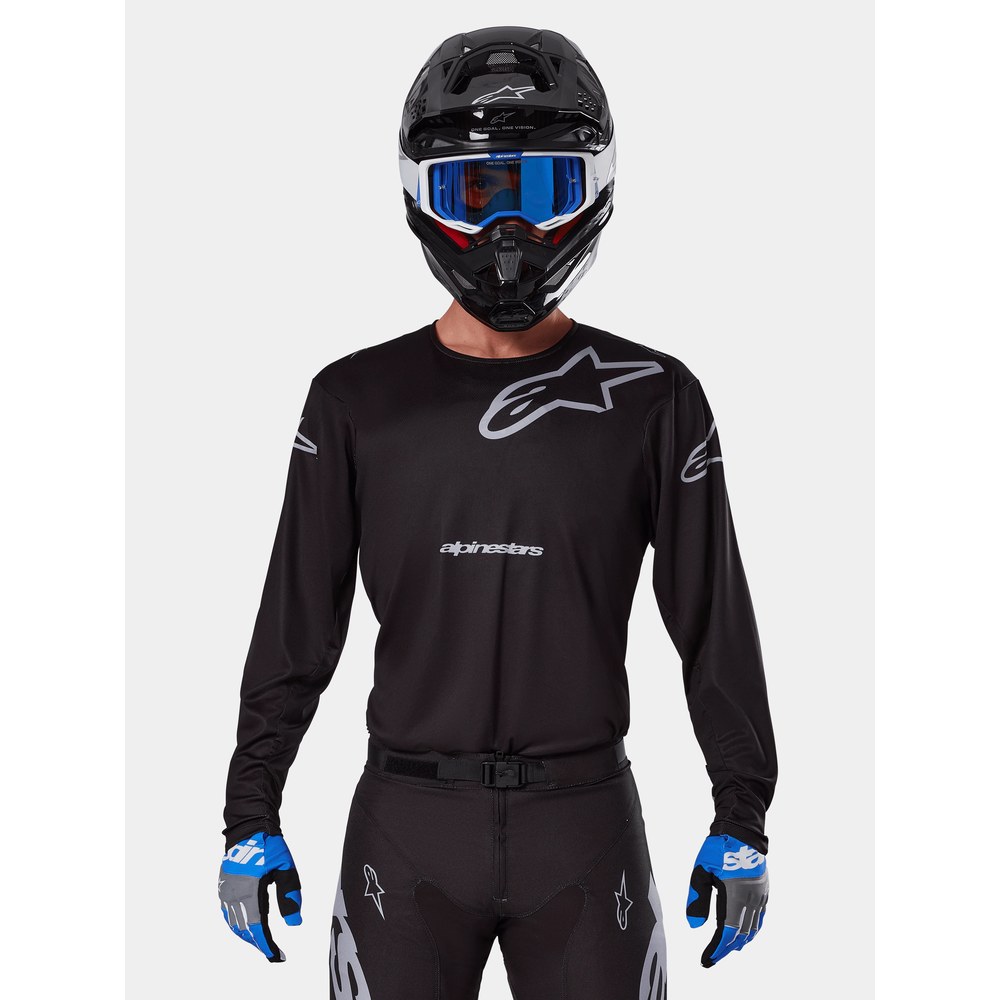 알파인스타즈 져지 RACER GRAPHITE BLACK GRAY