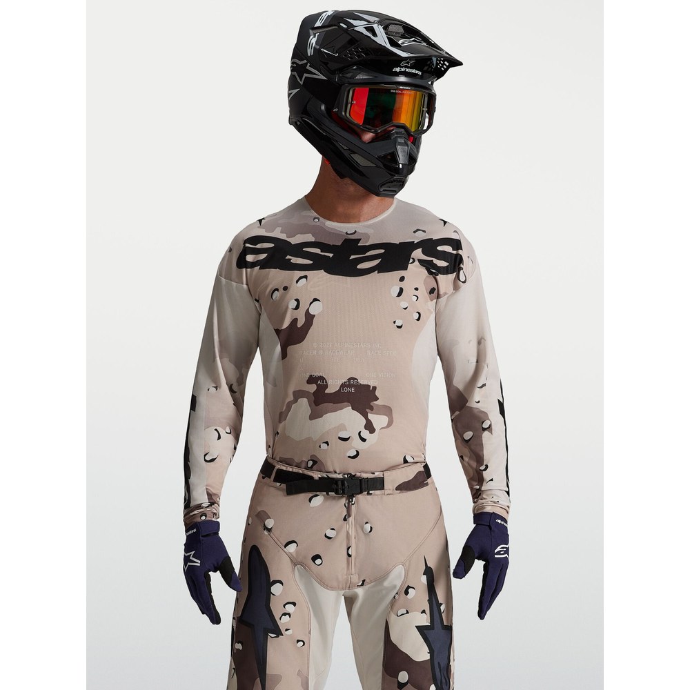 알파인스타즈 져지 RACER LONE DESERT CAMO BLACK