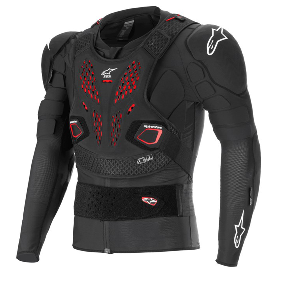알파인스타즈 자켓 BIONIC PRO V3 PLASMA PROTECTION BLACK RED WHITE