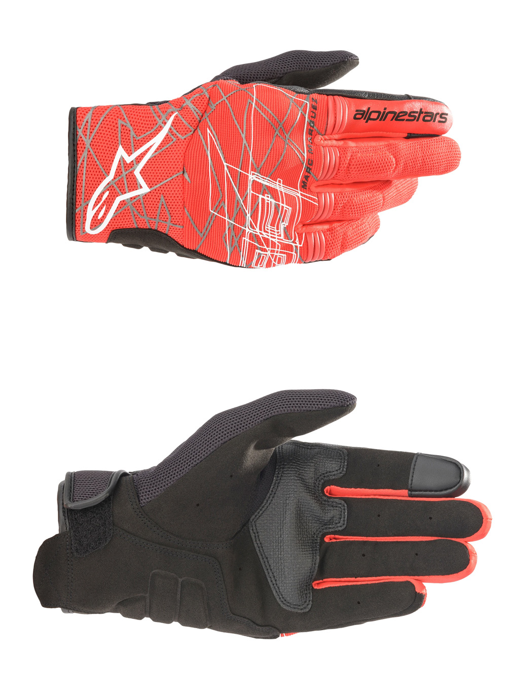 알파인스타 글러브 MM93 LOSAIL V2 GLOVES BRIGHT/RED/BLK<IMG src=