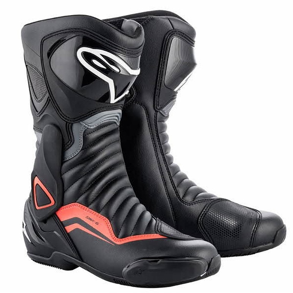 알파인스타즈 SMX-6 V2 부츠 BLACK GRAY RED