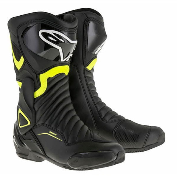 알파인스타즈 SMX-6 V2 부츠 BLACK YELLOW FLUO