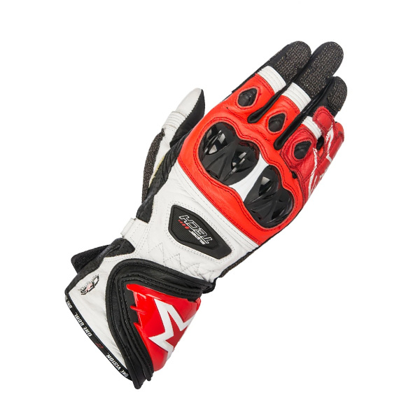 알파인스타즈 장갑 SUPERTECH BLACK WHITE RED
