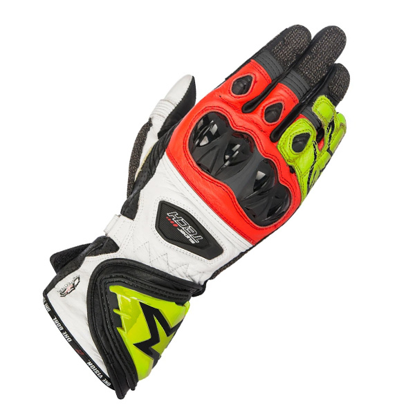 알파인스타즈 장갑 SUPERTECH BLACK YELLOW FLUO RED