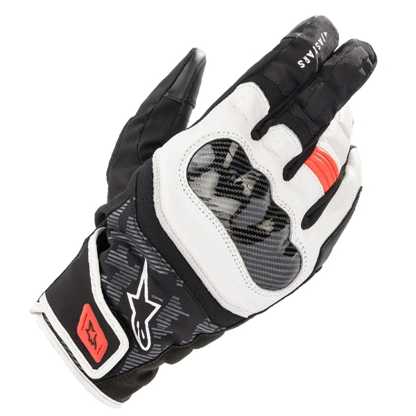 알파인스타즈 장갑 SMX Z DRYSTAR BLACK WHITE RED FLUO