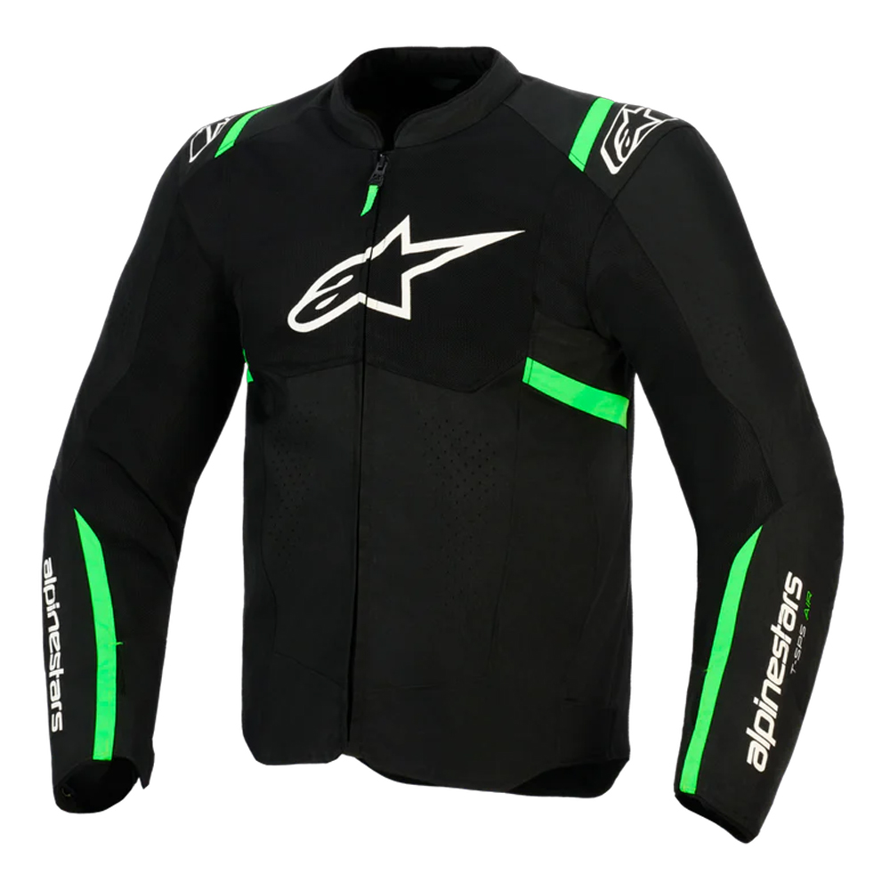 알파인스타 T SPS AIR V2 자켓 BLACK FLUO GREEN