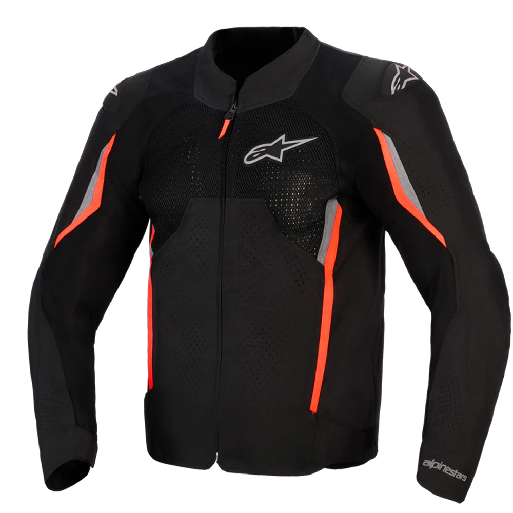 알파인스타즈 AST V3 AIR 자켓 BLACK DARK GRAY RED FLUO