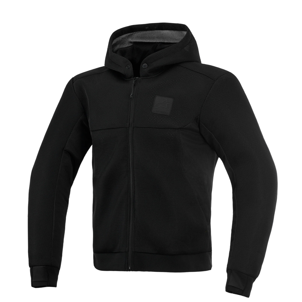 알파인스타 CHROME SUPERAIRFLOW 후드 BLACK BLACK