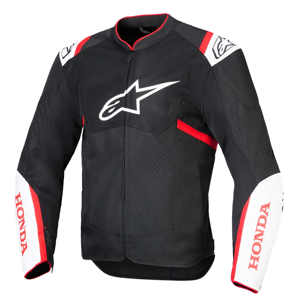 알파인스타 HONDA T SPS AIR V2 자켓 BLACK WHITE BRIGHT RED