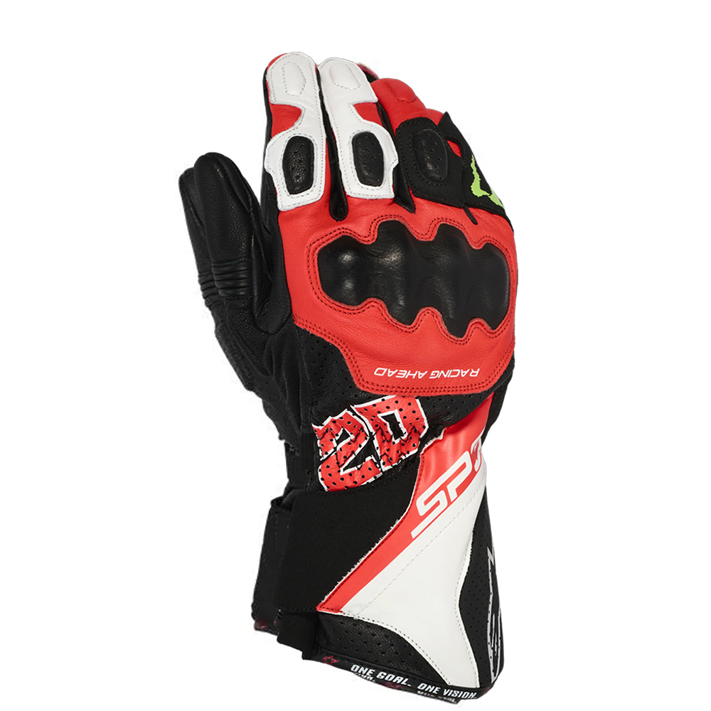 알파인스타 FQ20 SP-3 MONSTER 장갑 BLACK RED FLUO WHITE