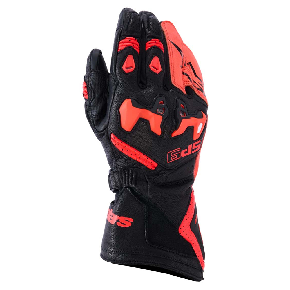알파인스타 SP-9 장갑 BLACK RED FLUO