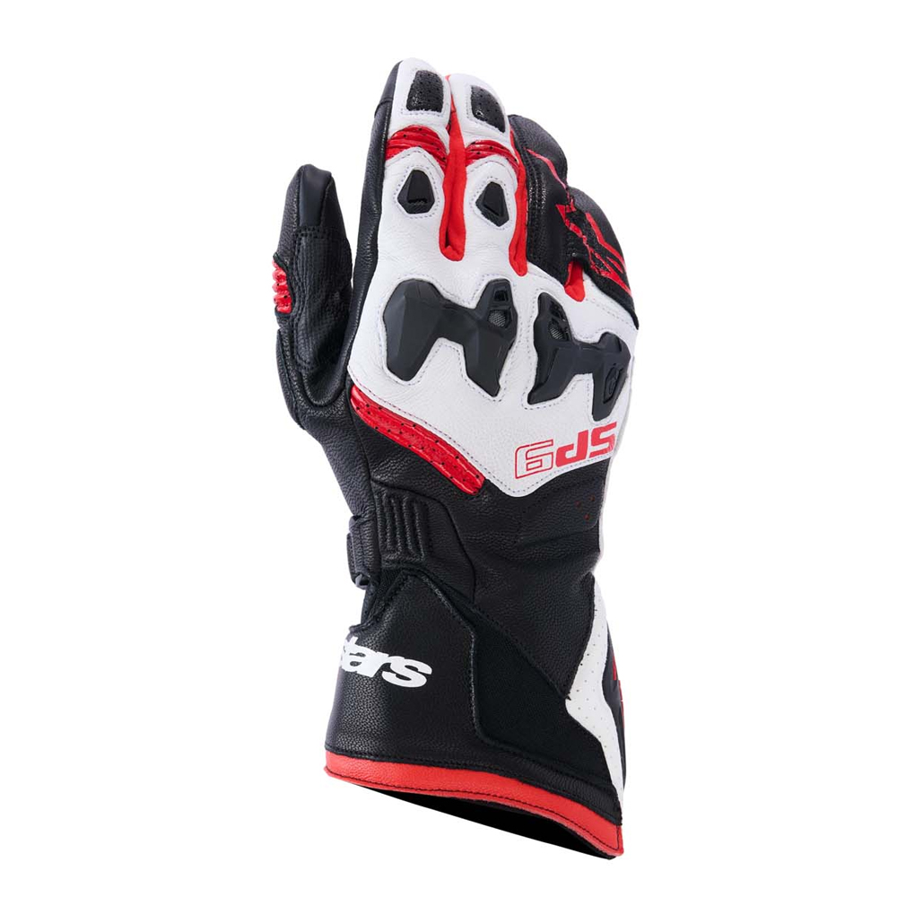 알파인스타 SP-9 장갑 BLACK WHITE BRIGHT RED