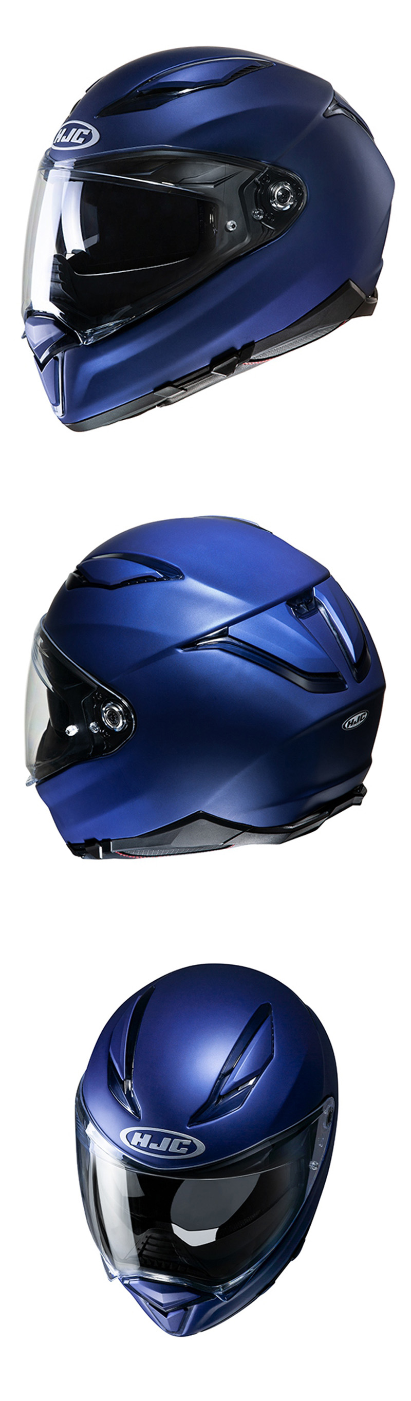 HJC 헬멧 F70 SEMI FLAT METALLIC BLUE