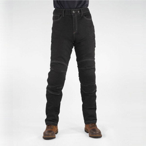 코미네 라이딩진 열차단 기능성 내열 소재 사용 HEAT RESISTANT JEANS #BLACK
