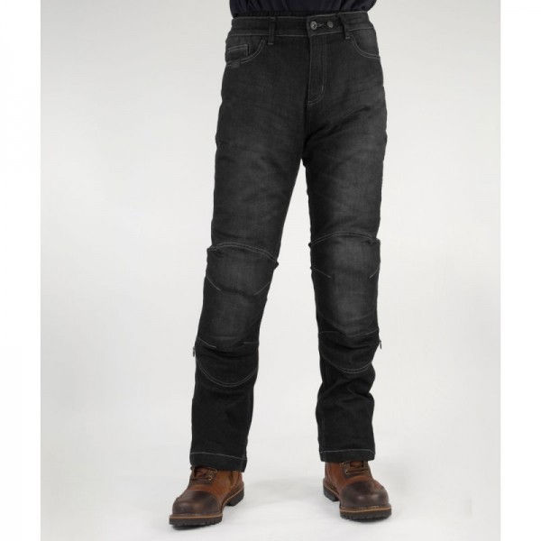 코미네 팬츠 WJ-925R WARM SYSTEM JEANS BLACK