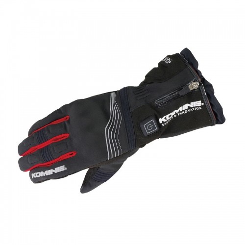 코미네 열선장갑 EK-201 PROTECT E-GLV 12V #BLACK-RED