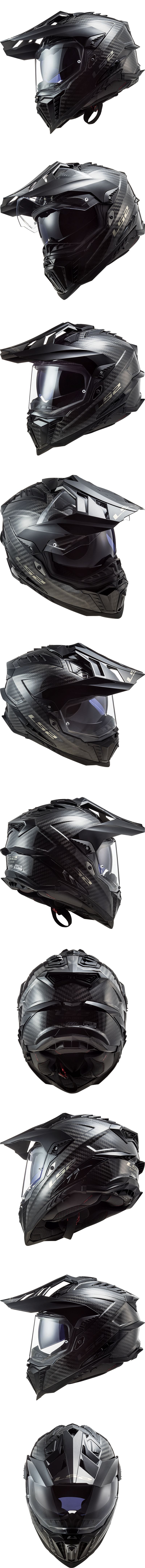 LS2 헬멧 MX701 C EXPLORER MATT CARBON