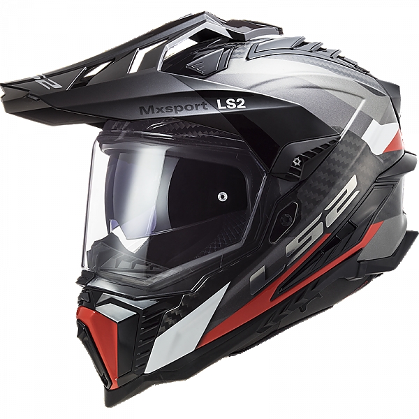 LS2 헬멧 MX701 C EXPLORER FRONTIER G.TITANIUM RED