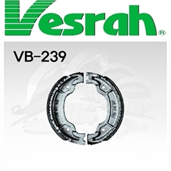 베스라 야마하 비위즈50/100, TW200, 마제스티125 브레이크슈 VB-239