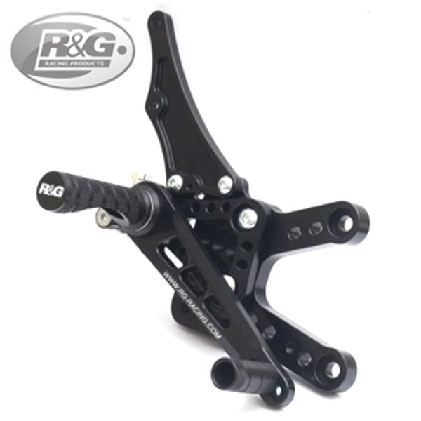 [해외] R&G 야마하 YZF-R1 09-14 조절식 백스텝 RSET08BK