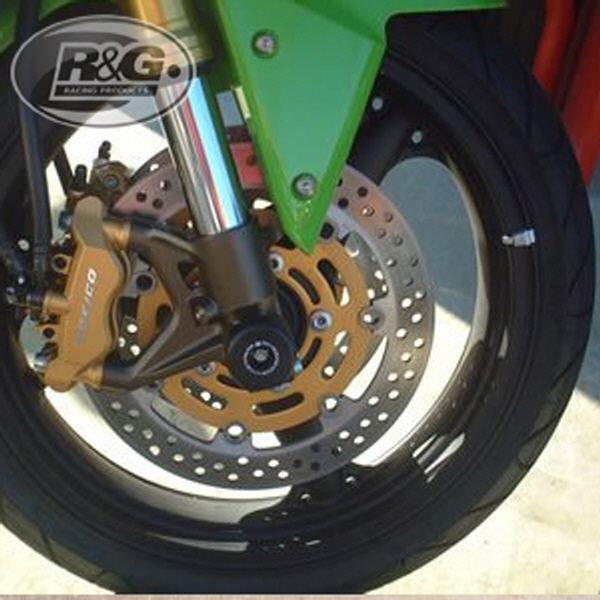 [해외] R&G 가와사키 ZX12R 프론트 포크슬라이더 FP0011BK