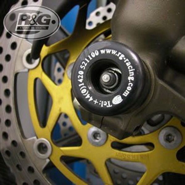 [해외] R&G 가와사키 ZX10-R 04-05 프론트 포크슬라이더 FP0012BK
