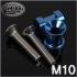 R&G M10/블루 후크볼트(1조) PB0M10BL