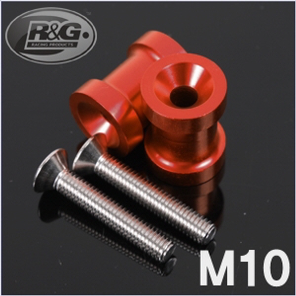 R&G M10/레드 후크볼트(1조) PB0M10RE