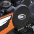 [해외] R&G KTM 125/200 Duke 엔진케이스커버세트(2PC) KEC0038BK