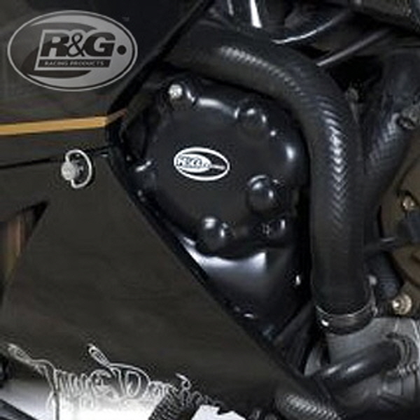 [해외] R&G 가와사키 ZX10-R 04-05 엔진케이스커버세트(2PC) KEC0041BK
