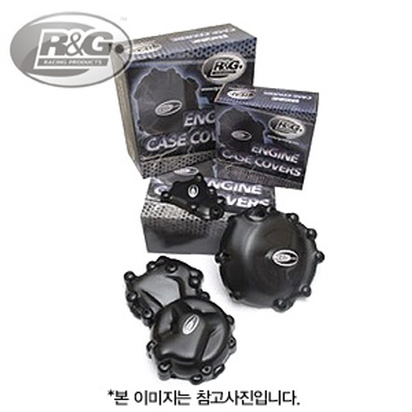 [해외] R&G 듀카티 1098,1198 엔진케이스커버세트(2PC) KEC0007BK