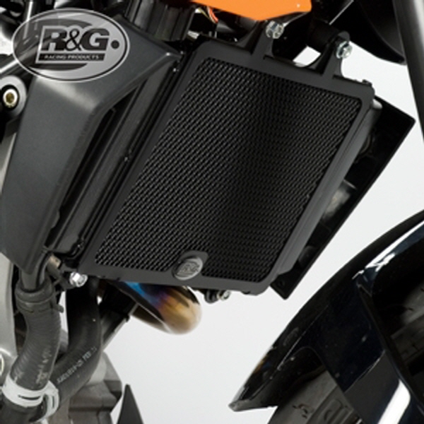 R&G KTM 듀크125/200 11-23 라디에이터가드 블랙 RAD0108BK