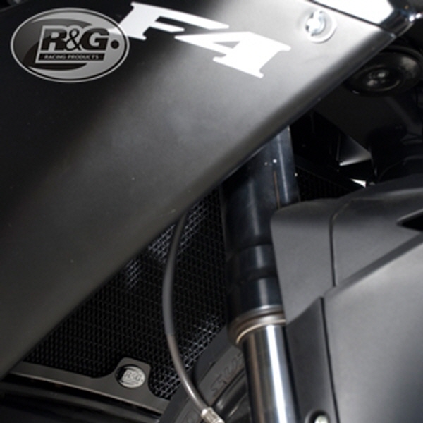[해외] R&G MV Agusta F4 1000R 10이상 라디에이터가드(블랙) RAD0177BK