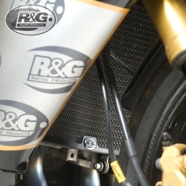 [해외] R&G 가와사키 ZX10R 04-05 라디에이터가드(블랙) RAD0130BK